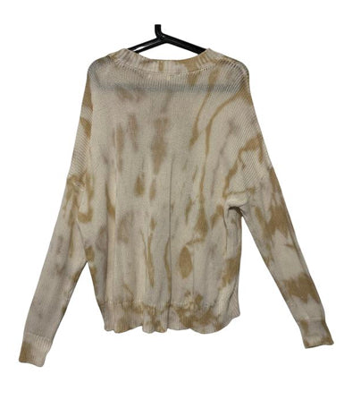 Elan Tory Latte Tie Dye Sweater